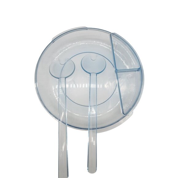 Tupperware Prelude Salad Bowl Set With 4 Small Bowls Utensils & Lid - Picture 4 of 5